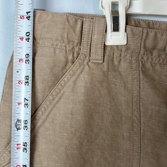 Perry Ellis linen blend wide leg pants size 34 - Picture 8 of 11